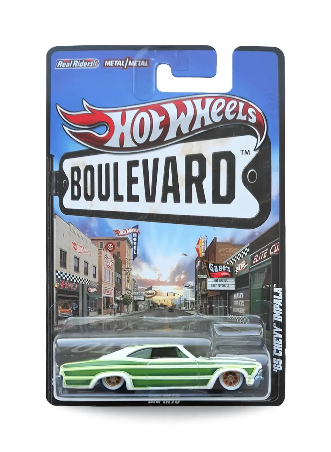 Hot Wheels Boulevard (Pre 2013) – 2012 Chevrolet '65 Chevy Impala 1:64 - White