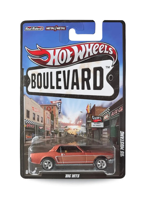 Hot Wheels Boulevard (Pre 2013) – 2012 Ford '65 Mustang 1:64 - Metalflake Copper