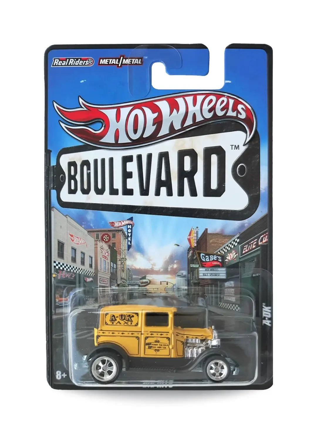 Hot Wheels Boulevard (Pre 2013) – 2012 Hot Wheels Original Design A-OK 1:64 - Pearl Yellow