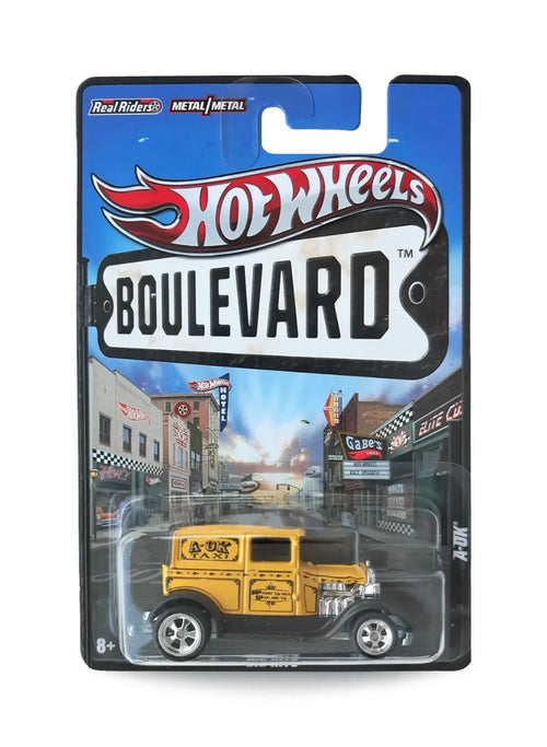 Hot Wheels Boulevard (Pre 2013) – 2012 Hot Wheels Original Design A-OK 1:64 - Pearl Yellow