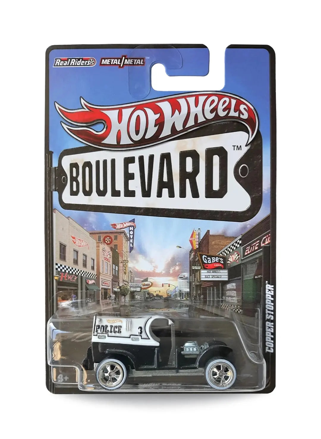 Hot Wheels Boulevard (Pre 2013) – 2012 Hot Wheels Original Design Copper Stopper 1:64 - Black