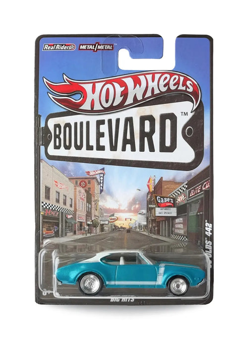 Hot Wheels Boulevard (Pre 2013) – 2012 Oldsmobile '68 Olds 442 1:64 - Turquoise