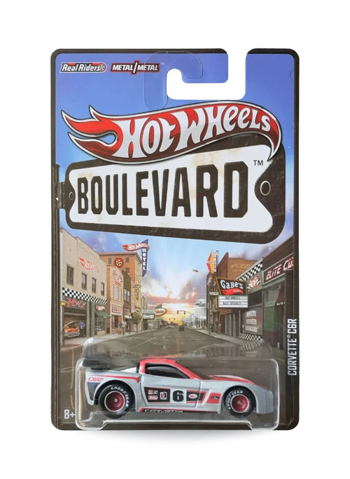 Hot Wheels Boulevard (Pre 2013) – 2013 Chevrolet Corvette C6R 1:64 - Anodized Silver