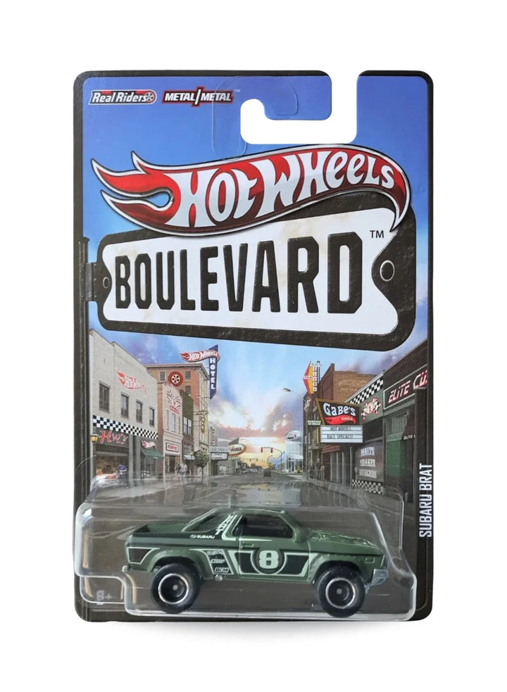 Hot Wheels Boulevard (Pre 2013) – 2013 Subaru BRAT 1:64 - Olive Green