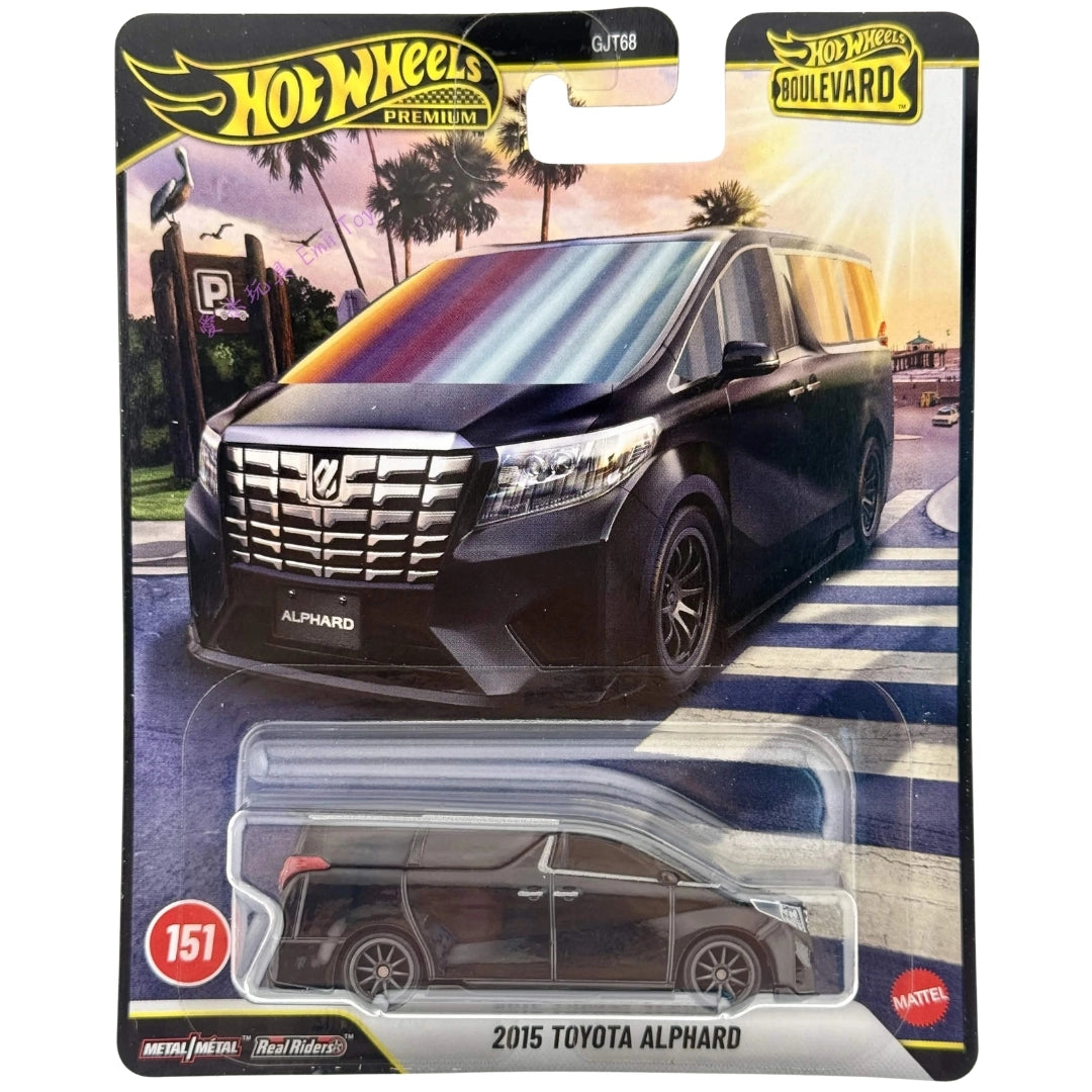 Hot Wheels 1:64 2015 Toyota Alphard Black