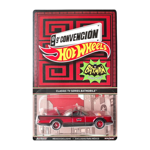 Classic TV Series Batmobile – Metalflake Red