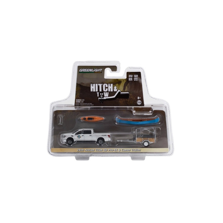 2019 Nissan Titan XD Pro-4X + Canoe Trailer
