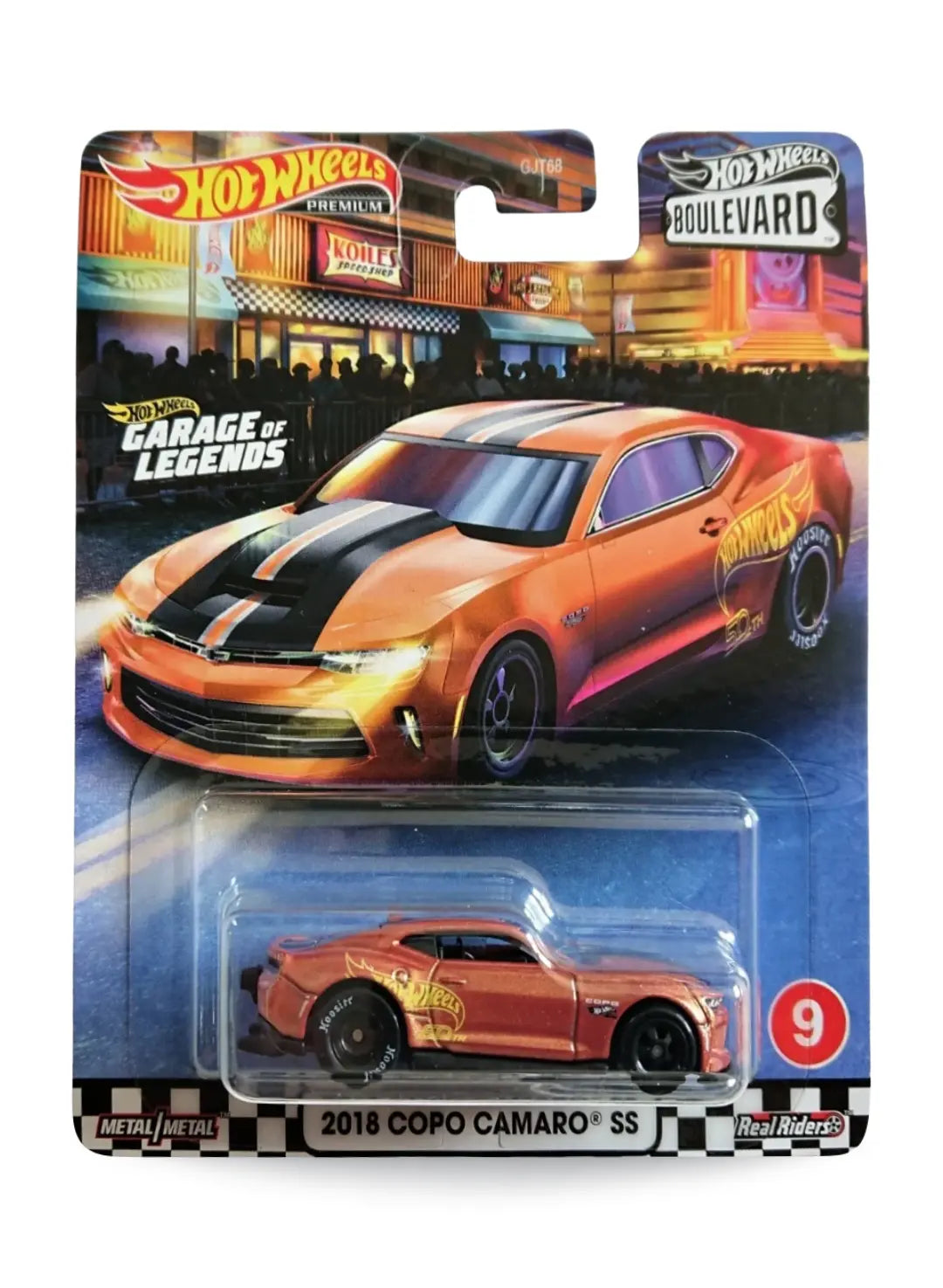 Hot Wheels Boulevard (After 2013) – 2020 Chevrolet '18 COPO Camaro SS 1:64 - Crush Orange