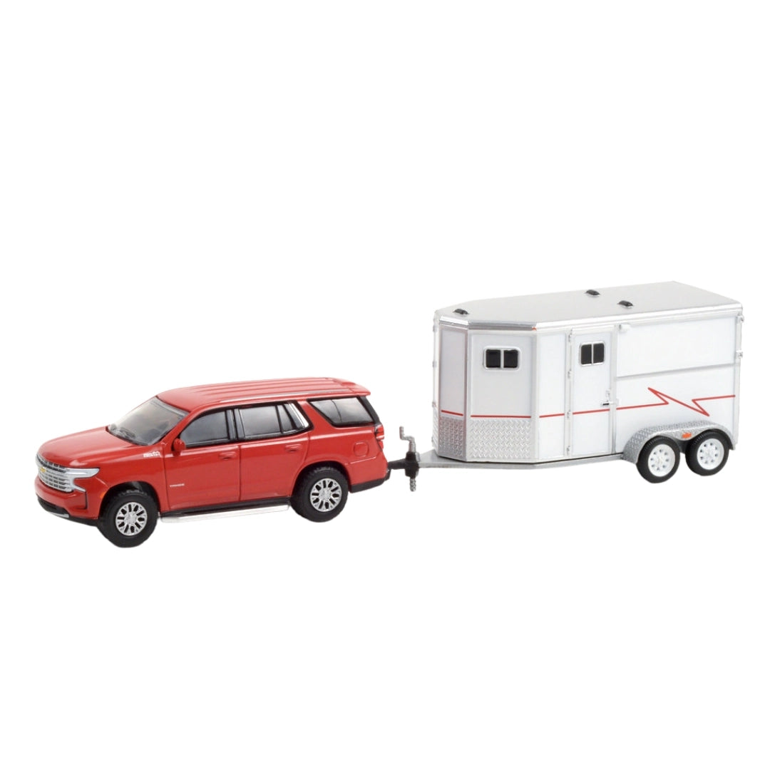 2021 Chevrolet Tahoe + Horse Trailer