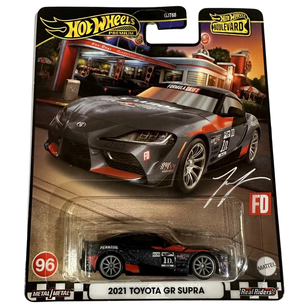 Hot Wheels 1:64 2021 Toyota GR Supra Metalflake Dark Gray