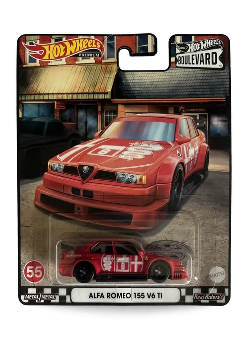 Hot Wheels Boulevard (After 2013) – 2022 Alfa Romeo 155 V6 Ti 1:64 - Rosso Alfa