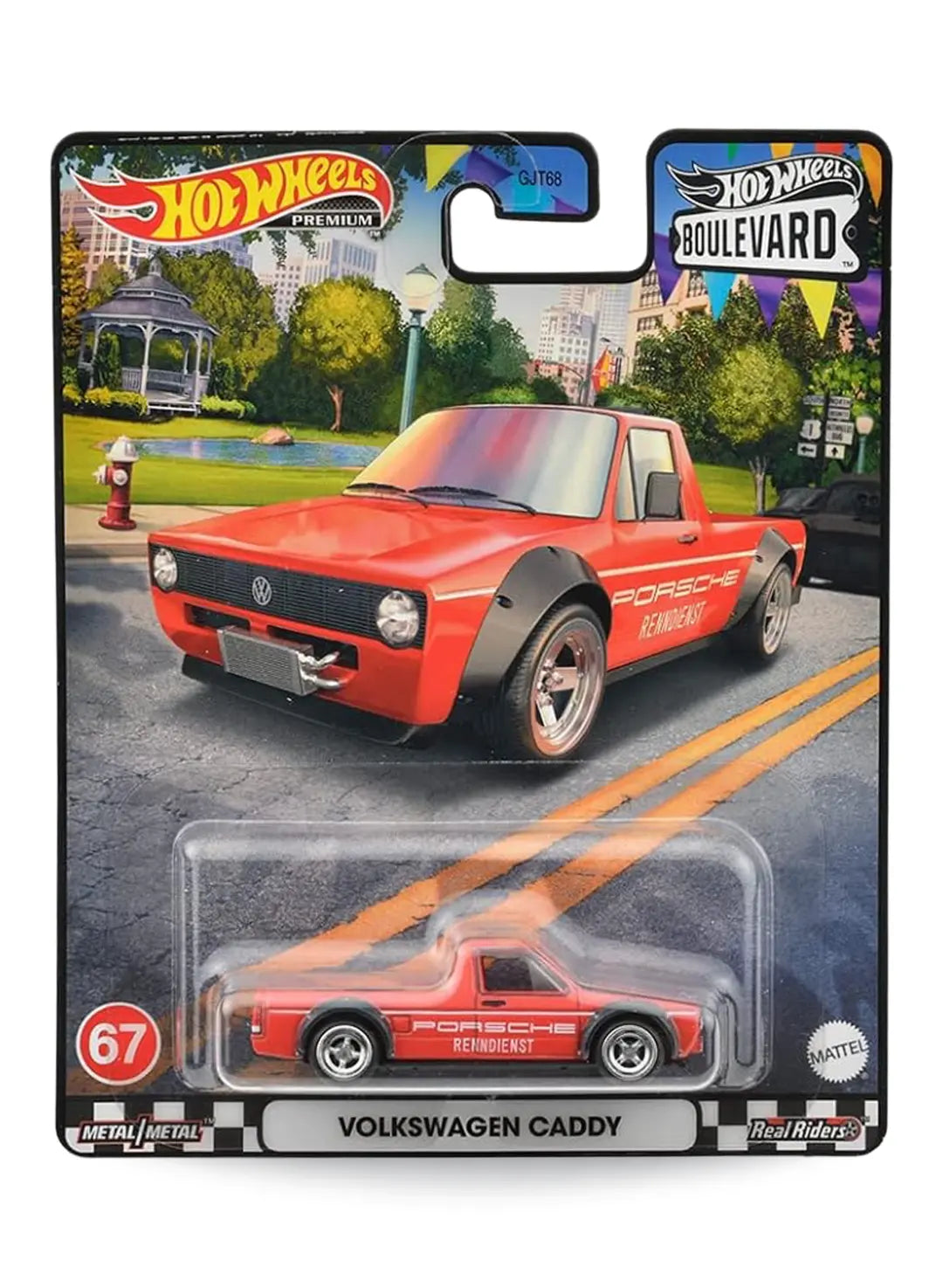 Hot Wheels Boulevard (After 2013) – 2023 Volkswagen Caddy 1:64 - Red