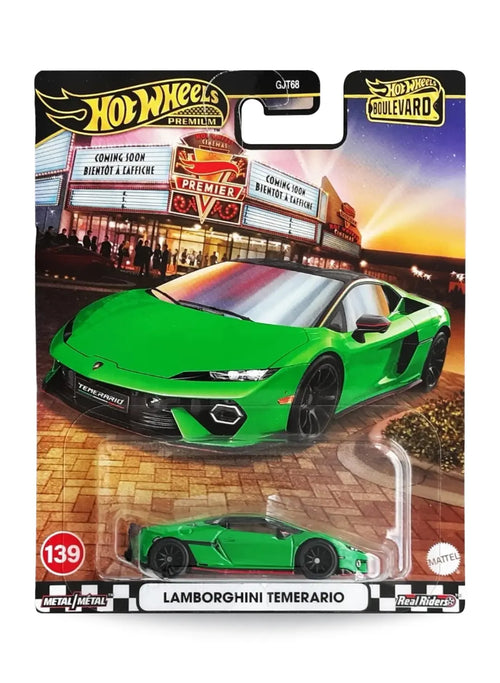 Hot Wheels Boulevard (After 2013) – 2025 Lamborghini Temerario 1:64 - Verde Mercurius
