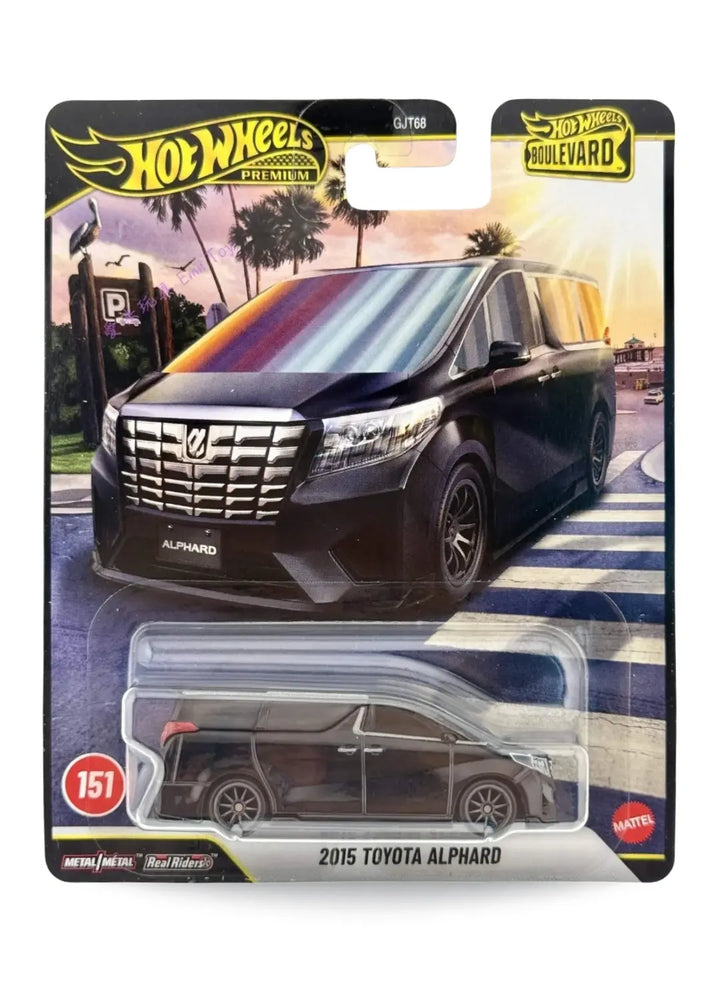 Hot Wheels Boulevard (After 2013) – 2026 2015 Toyota Alphard 1:64 - Black