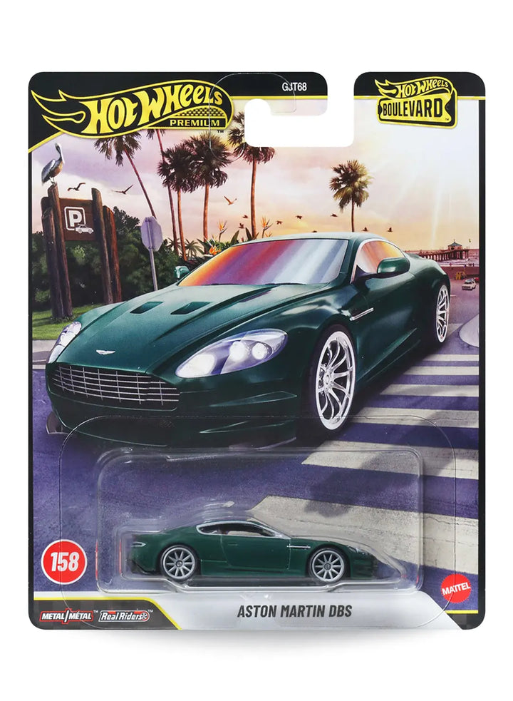 Hot Wheels Boulevard (After 2013) – 2026 Aston Martin DBS 1:64 - British Racing Green