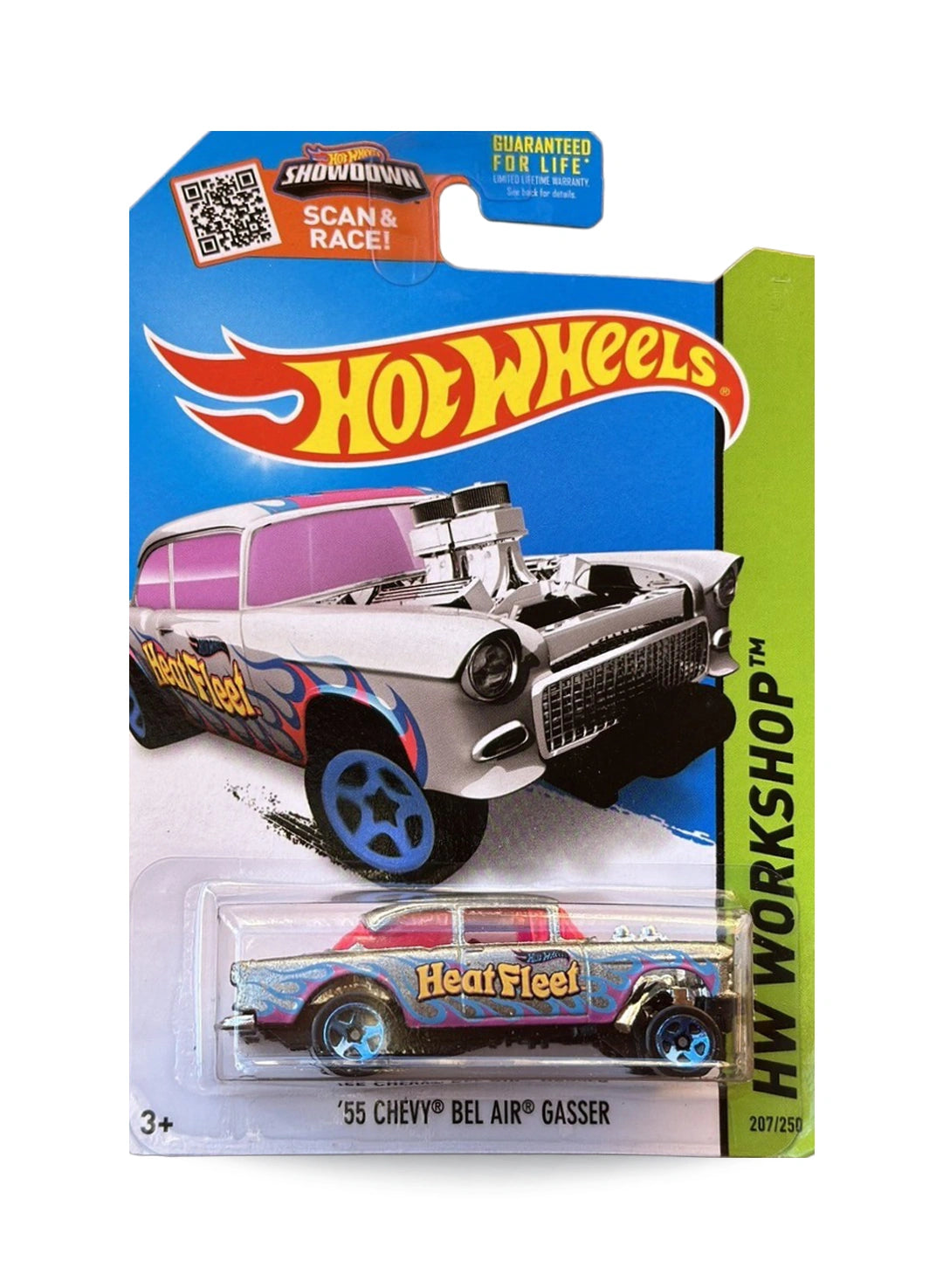 Hot Wheels Walmart Exclusive ZAMAC Editions 2015 Chevrolet '55 ChevyBel Air Gasser 1:64 – ZAMAC