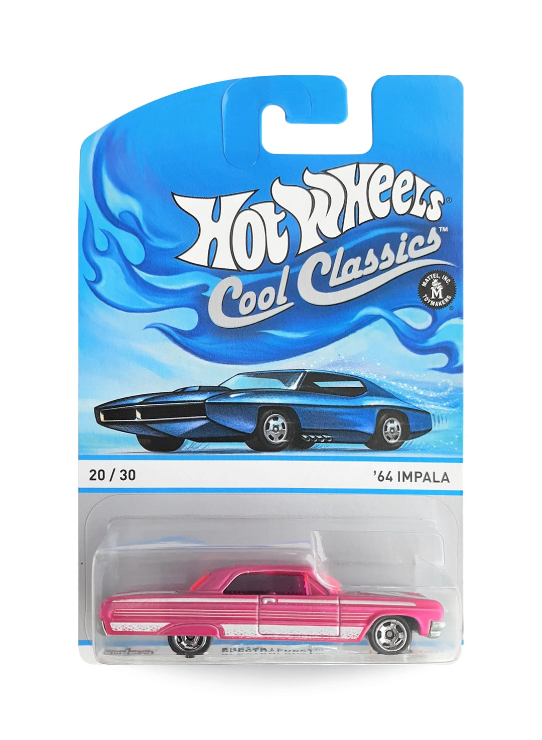 Hot Wheels Cool Classics 2013 '64 Impala 1:64 – Spectrafrost Pink