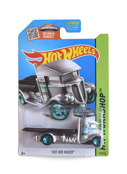 Hot Wheels Walmart Exclusive ZAMAC Editions 2015 Fast-Bed Hauler 1:64 – ZAMAC