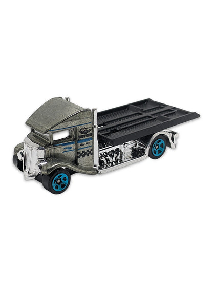 Hot Wheels Walmart Exclusive ZAMAC Editions 2015 Fast-Bed Hauler 1:64 – ZAMAC