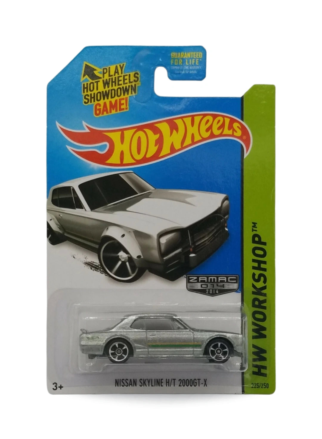 Hot Wheels Walmart Exclusive ZAMAC Editions 2014 Nissan Skyline H/T 2000GT-X 1:64 – ZAMAC