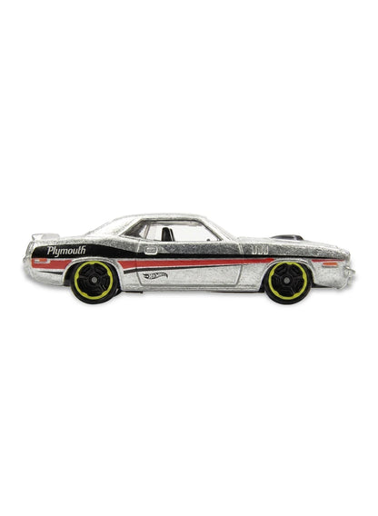Hot Wheels Walmart Exclusive ZAMAC Editions 2013 '71 Hemi 'Cuda 1:64 – ZAMAC