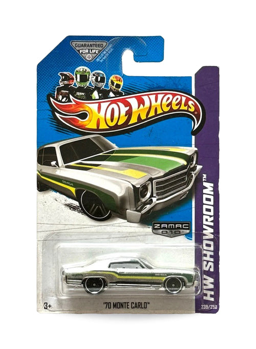 Hot Wheels Walmart Exclusive ZAMAC Editions 2013 Chevrolet '70 Monte Carlo 1:64 – ZAMAC