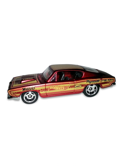 Hot Wheels Cool Classics 2013 '68 Hemi Barracuda 1:64 – Spectrafrost Red