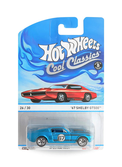 Hot Wheels Cool Classics 2013 '67 Shelby GT500 1:64 – Spectrafrost Blue