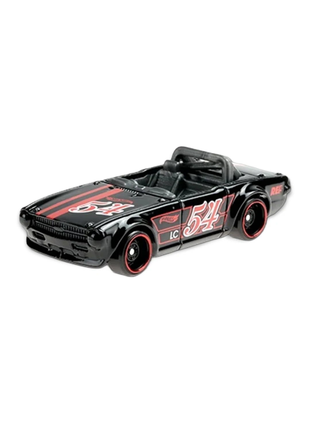 Hot Wheels Red Edition 2021 Triumph TR6 1:64 Black