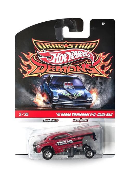 Hot Wheels Dragstrip Demons 2010 '70 Dodge Challenger F/C – Code Red 1:64 – Red