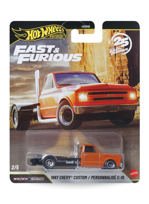 Hot Wheels Fast & Furious Premium Series Mix 2 2026 1967 Chevy Custom C-10 1:64 – Orange