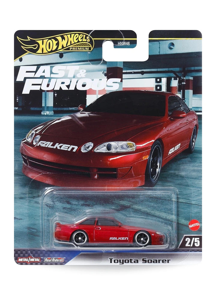 Hot Wheels Fast & Furious Premium Series Mix 2 2024 Toyota Soarer 1:64 – Red