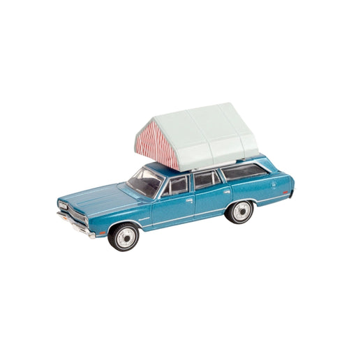 1969 Plymouth Satellite Station Wagon (Campotel Tent)