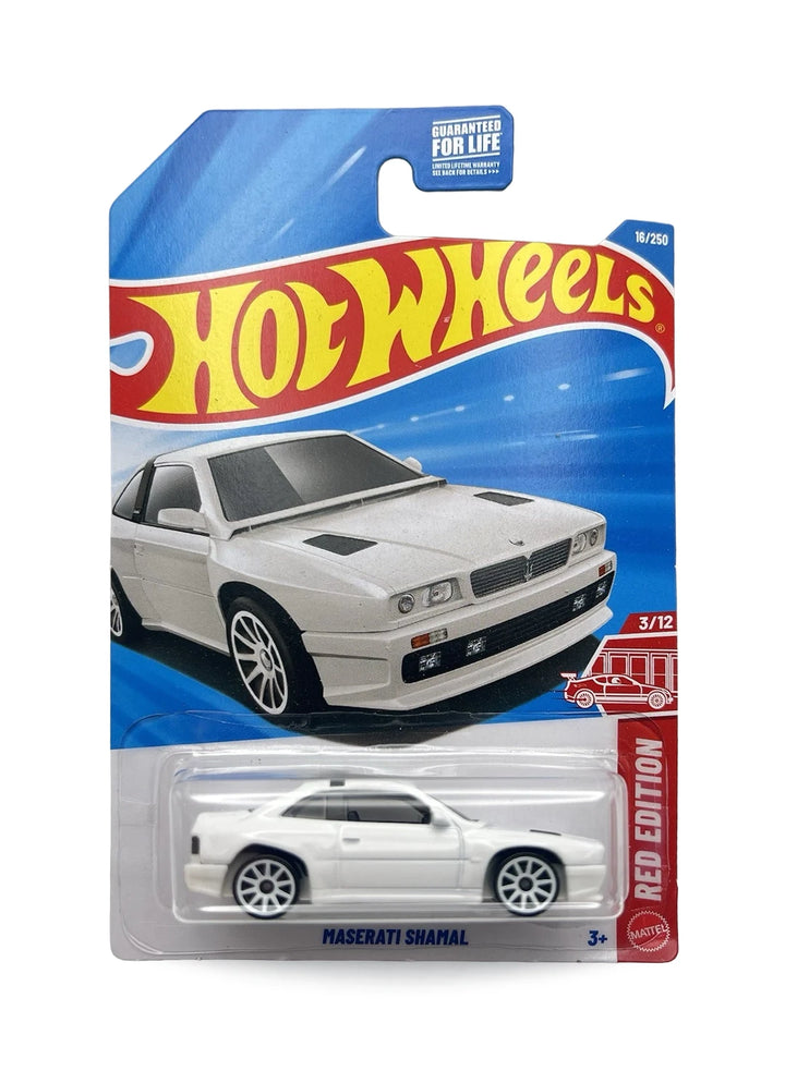 Hot Wheels Red Edition 2026 Maserati Shamal 1:64 White