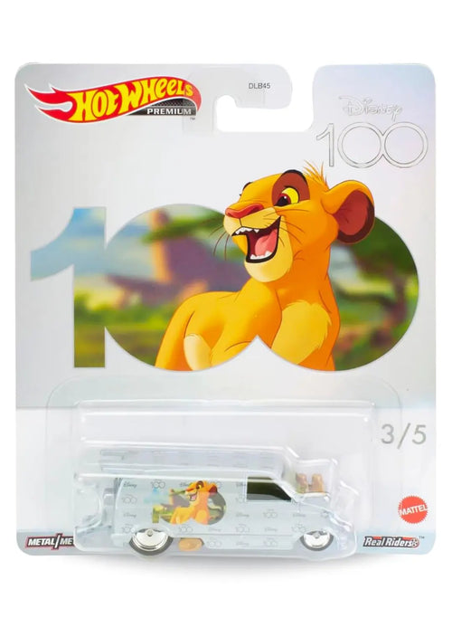Hot Wheels Pop Culture 2023 Disney 100 Chevrolet 1985 Chevy Astro Van 1:64 – Metalflake powder blue