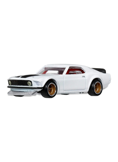 Hot Wheels Fast & Furious Premium Series Mix 1 2026 1969 Ford Mustang Boss 302 1:64 – White