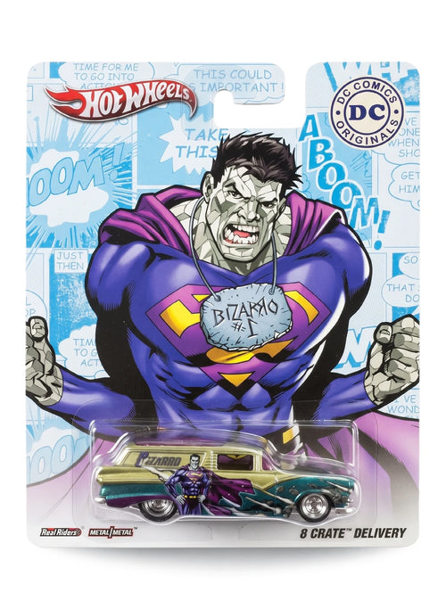 Hot Wheels Pop Culture 2013 DC Comics 8 Crate Delivery 1:64 – Antifreeze & Metalflake Teal