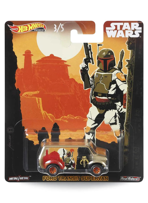 Hot Wheels Pop Culture 2019 Star Wars Ford Transit SuperVan 1:64 – Metalflake Gold
