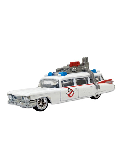 Hot Wheels Retro Entertainment 2013 Mix 1 Ghostbusters Ecto-1 1:64 – Pearl White