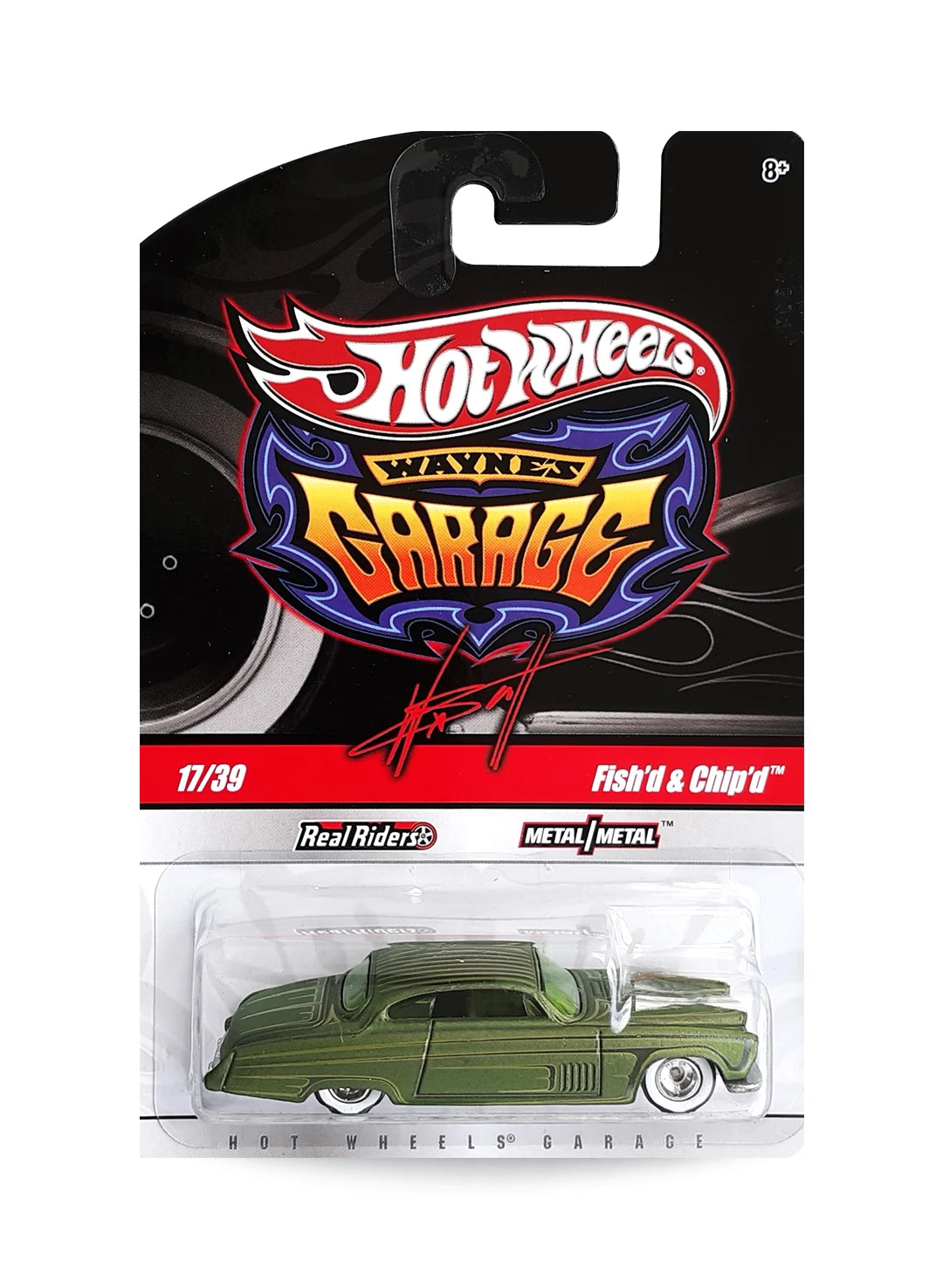 Hot Wheels Garage 2010 Fish'd & Chip'd 1:64 – Satin Olive