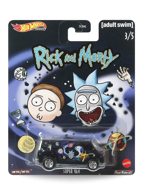 Hot Wheels Pop Culture 2020 Rick and Morty Super Van 1:64 – Black