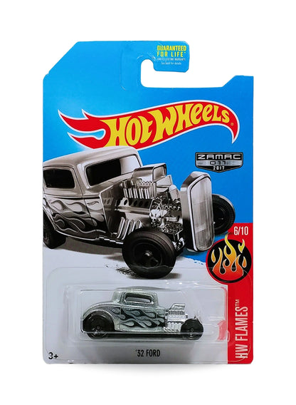 Hot Wheels Walmart Exclusive ZAMAC Editions 2017 Ford '32 Ford 1:64 – ZAMAC