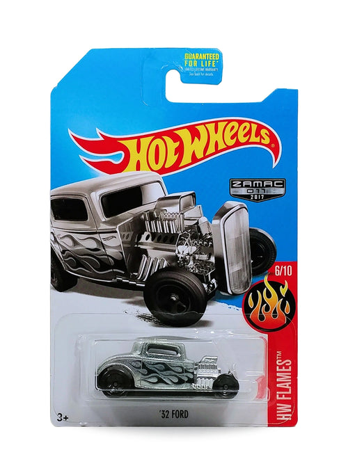 Hot Wheels Walmart Exclusive ZAMAC Editions 2017 Ford '32 Ford 1:64 – ZAMAC