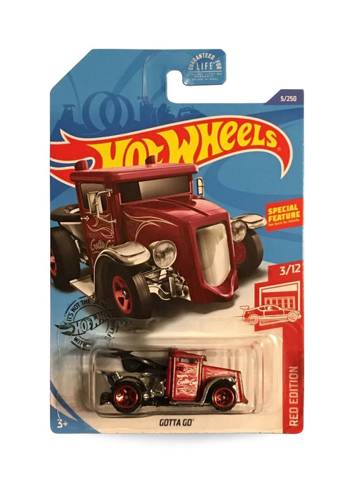 Hot Wheels Gotta Go 1:64 – Metalflake Red