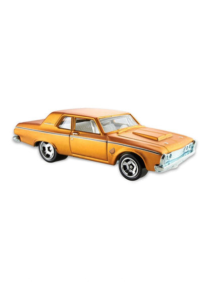 Hot Wheels Cool Classics 2013 '63 Plymouth Belvedere 426 Wedge 1:64 – Spectrafrost Orange