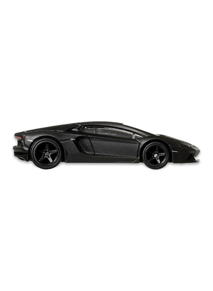 Hot Wheels Fast & Furious Premium Series Euro Fast 2021 Lamborghini Aventador Coupé 1:64 – Black
