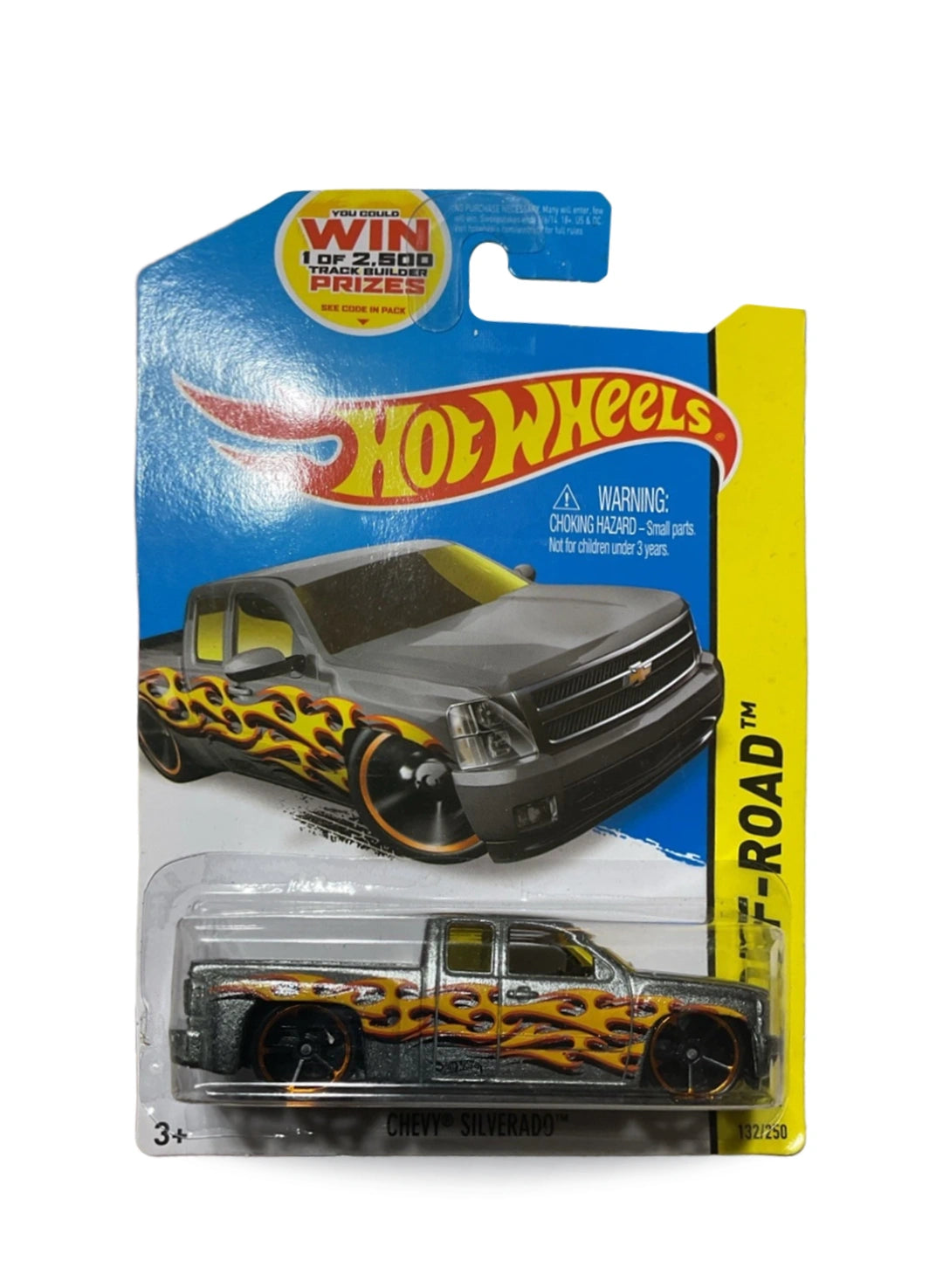 Hot Wheels Walmart Exclusive ZAMAC Editions 2014 Chevrolet Silverado 1:64 – ZAMAC