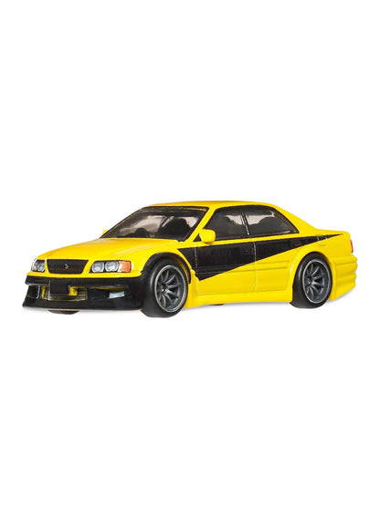 Hot Wheels Fast & Furious Premium Series Mix 4 2025 Toyota Chaser JZX 100 1:64 – Yellow