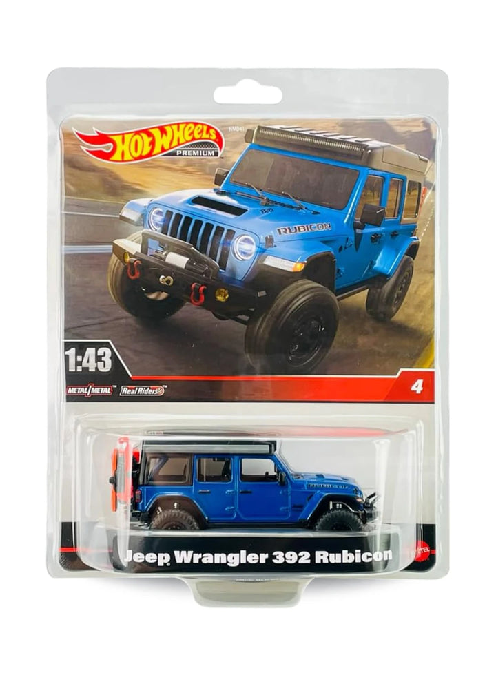 Hot Wheels Premium Singles 1:43 2023 Jeep Wrangler 392 Rubicon 1:43 – Hydro Blue
