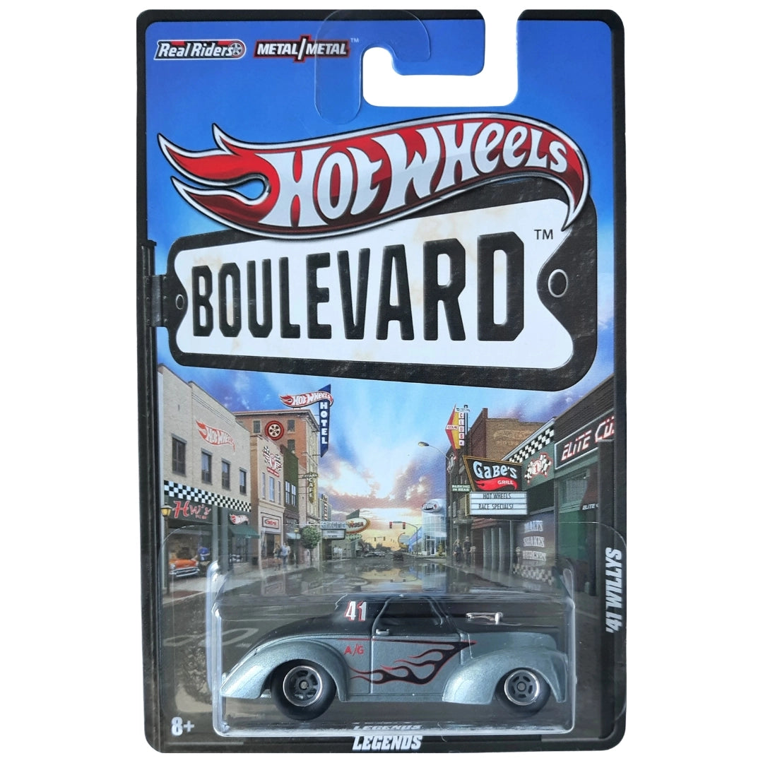 Hot Wheels 1:64 '41 Willys Grey & Black